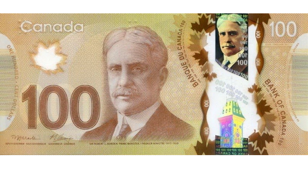 Cédula de Dólar Canadense