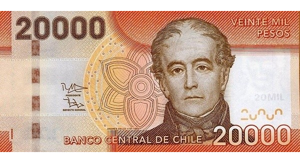 Cédula de Peso Chileno