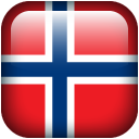 Bandeira da Noruega (Coroa Norueguesa)