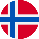 Bandeira da Noruega (Coroa Norueguesa)